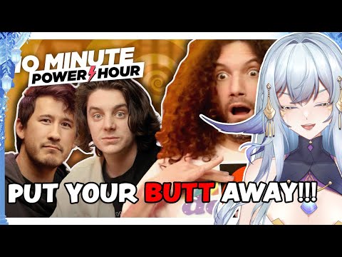 UNO ANUS???? | GameGrumps Ten Minute Power Hour | VTuber Reacts