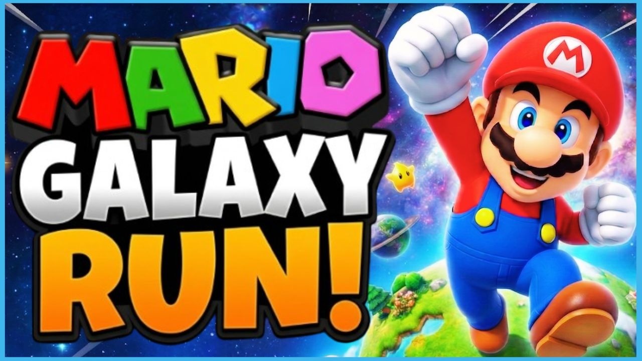 Mario Galaxy Run ⭐ Brain Break ⭐ Brain Breaks for Kids ⭐ Just Dance