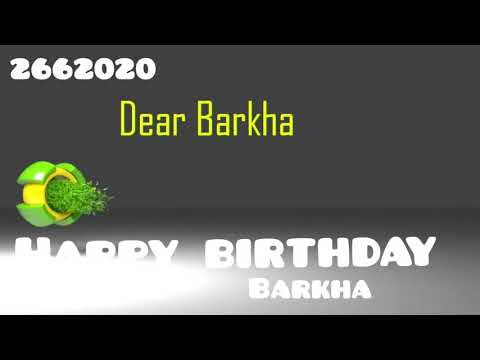 Barkha & druvang  happy birthday 26/6/2020