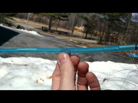 Weird bubbles at the end of a 3/16 line