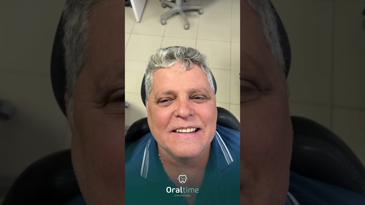 Depoimento em vídeo de paciente da Oral Time