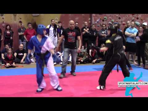 Carinna Balan vs Casey Nash - Women's Sparring - Quebec Open 2015