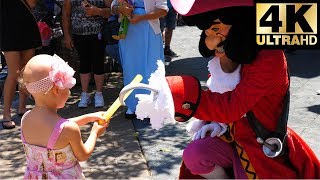 DISNEYLAND - Saving Peter Pan from Hook | It's a sword fight!