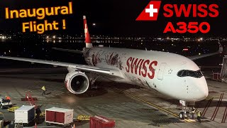 Download lagu SWISS First Airbus A350 ! 🇨🇭 Zurich - Boston 🇺🇸 Inaugural flight !  [FULL FLIGHT REPORT] Economy mp3