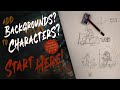 Learn To Add Backgrounds To Your Characters First Steps Drawing Comics Manga Foundation