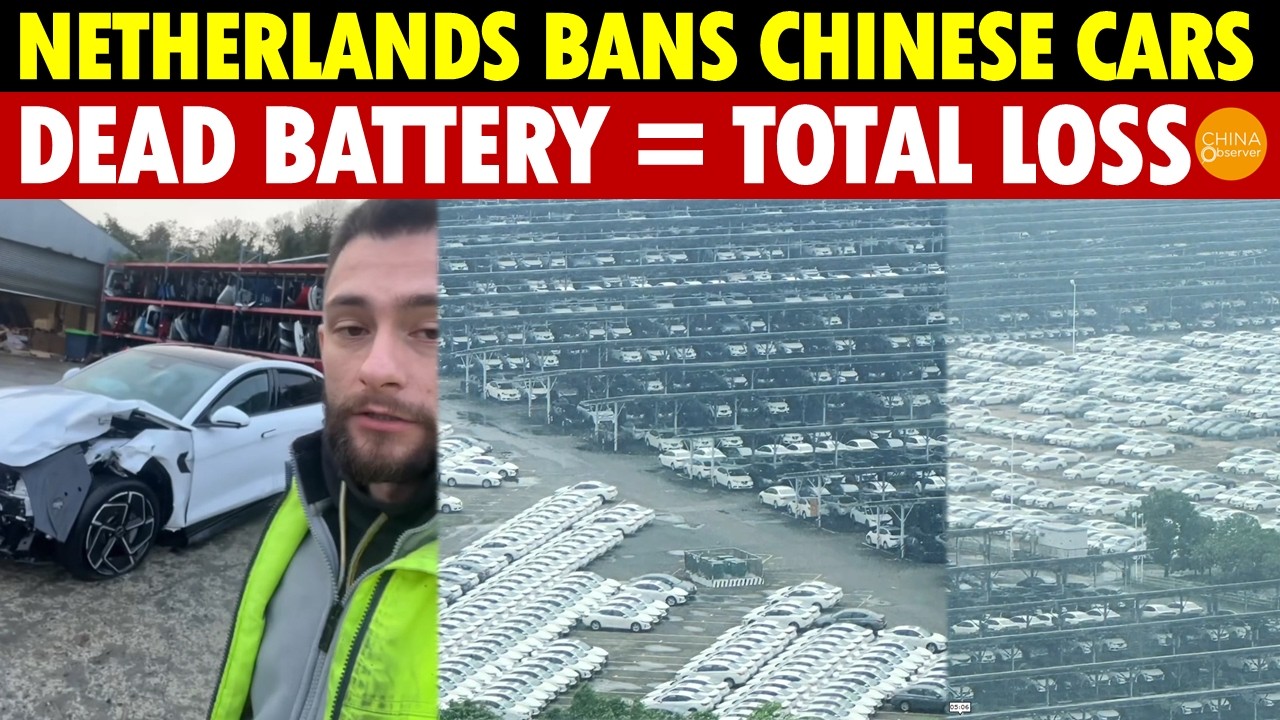 Netherlands Bans Chinese Cars: Cheap EV Trap Exposed, Dead Battery = Scrap, Repairs Take 200 Days