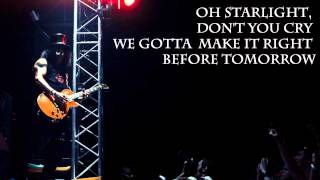 Starlight by Slash (With Lyrics)