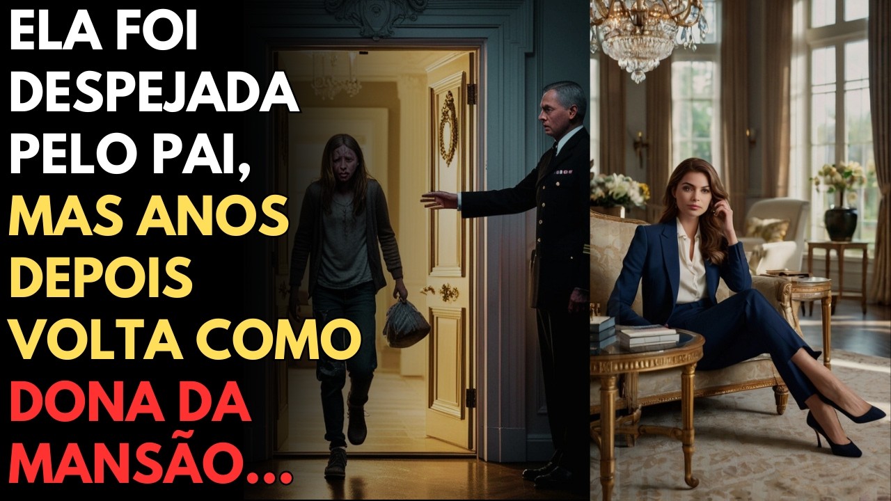 Ela Foi Despejada Pelo Pai, Mas Anos Depois Volta Como Dona da Mansão