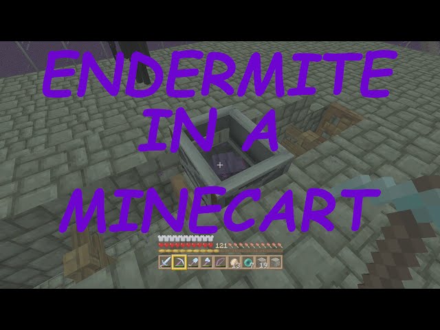 How To Trap Endermite In Minecart