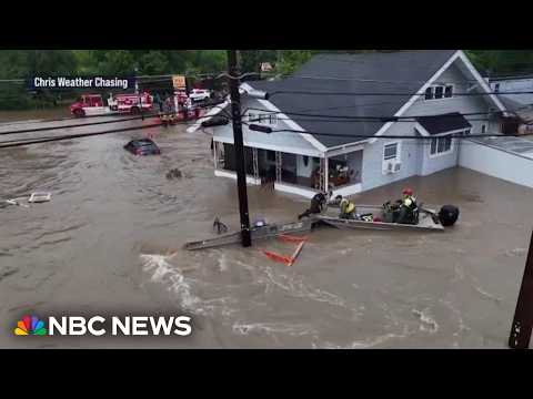 New evacuations from intense flooding