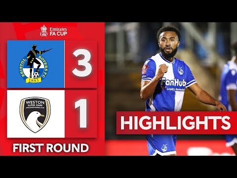 Grant Ward's Late Stunner! | Bristol Rovers 3-1 Weston Super Mare | Emirates FA Cup 24-25
