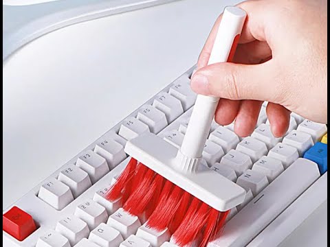 Plastic 5 in 1 keyboard cleaning brush