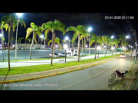 CÂMERA AO VIVO - PARQUE MUNICIPAL CAMBORIÚ - SC | PARCERIA MAX.COM MODA FITNESS
