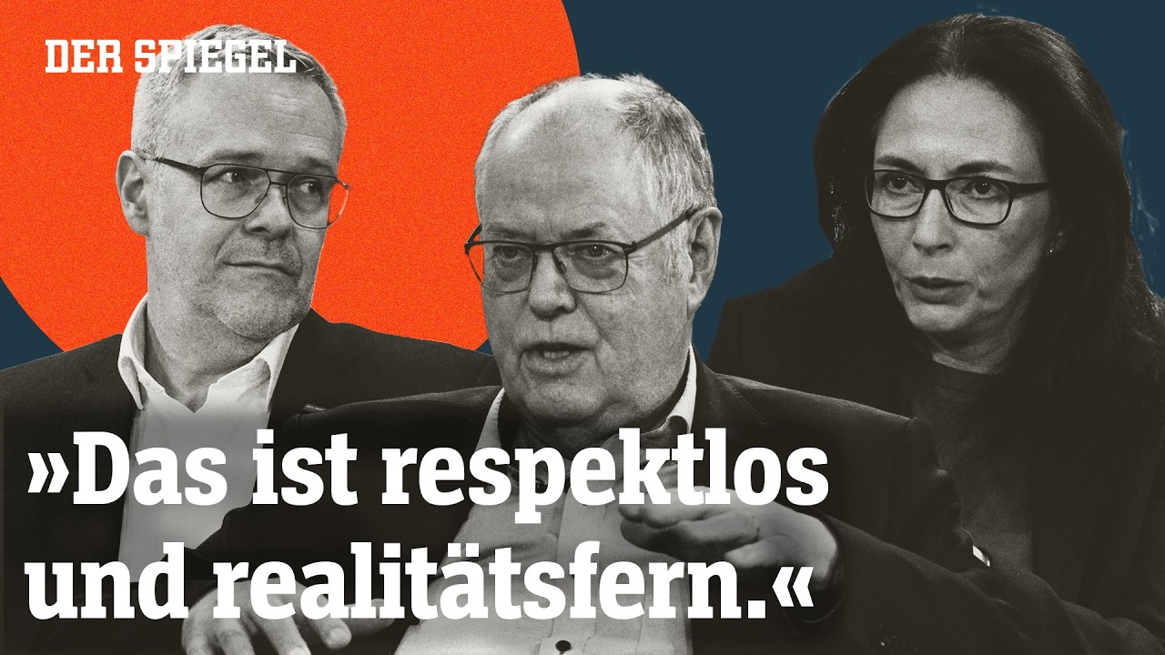 Mehr Arbeit für alle: Welche Reformen bringen Deutschland voran? Spitzengespräch | DER SPIEGEL