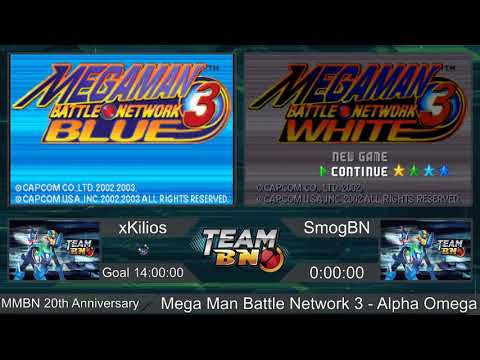 Mega Man Battle Network 3 - 100% Speedrun for TeamBN's 600% Marathon! (Part 1/4)