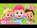 Head Shoulder Knees And Toe ‍ ️ EP88 Sing Along Bebefinn Best Kids Songs