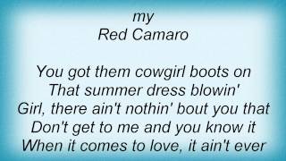 Keith Urban - Red Camaro Lyrics