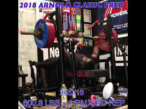 Jaisyn Mike | Bench | 600.8 lbs | 2/20/18