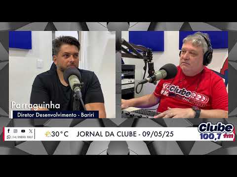 Jornal da Clube - 09/05/2025 - Edição do Almoço