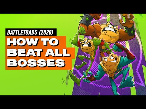How To Beat ALL BOSSES (SOLO) 🐸🐸🐸 BATTLETOAD DIFFICULTY | BATTLETOADS (2020) BOSS GUIDE