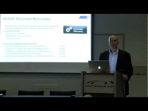 IBC 2012: Press Conference on ALEXA