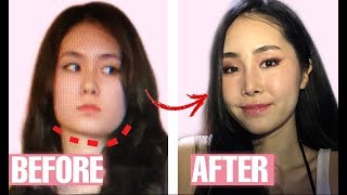 How I Fixed My UNEVEN Face Naturally [Celebrity Diet&Massage 🔥]