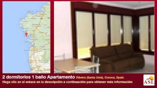 preview picture of video '2 dormitorios 1 baño Apartamento se Vende en Ribeira (Santa Uxia), Coruna, Spain'