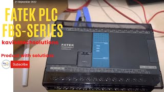 fatek plc introduction |fatek plc unboxing|fatek plc in delhi |Plc programming |fatek fbs 40mct2 ac