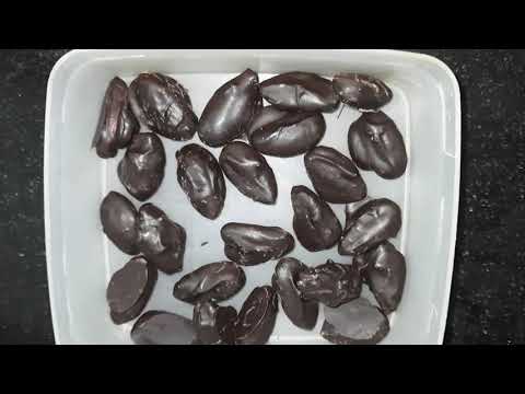 Roasted Almond Chocolate | Chocolate Making | Homemade chocolate  | Lithika Fam