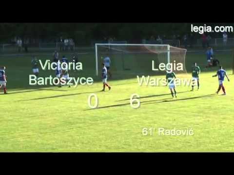 Victoria Bartoszyce - Legia Warszawa 0 - 11 Sparing 15.06.2012