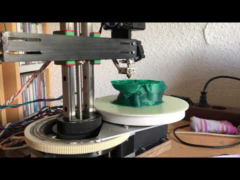 Dual Polar 3D Printer - Inverted SCARA