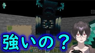 ウォーデンがどれだけ強いのかタイマンしてみた！！【マイクラ検証】