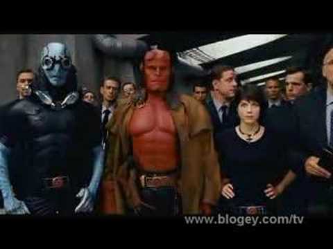 NEW (HD) Hellboy II The Golden Army Trailer Movie - 2