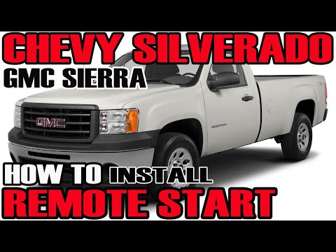 2007 - 2013 CHEVY SILVERADO / GMC SIERRA HOW TO INSTALL REMOTE START