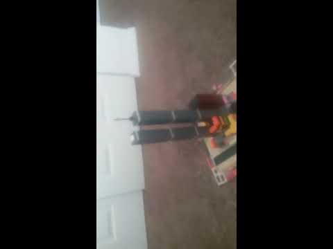 My own Lego model twin towers 9/11 (8:46)am