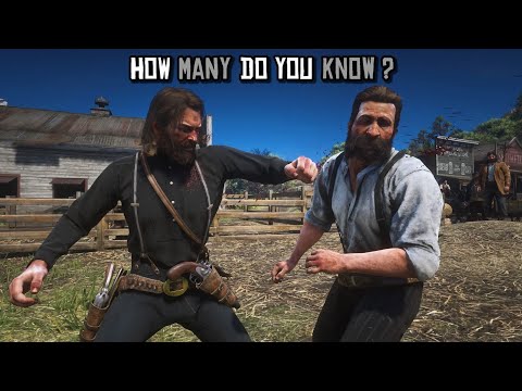 10 Advance Combat Moves No one Taught You Before | Red Dead Redemption 2