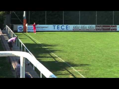 U16 Klingenbach/Siegendorf gegen UFC St.Georgen. Philipp Reinisch erzielt das 0:3