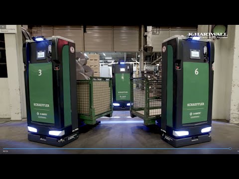 A-MATE mobile robot improves internal processes at Schaeffler Germany - 5min