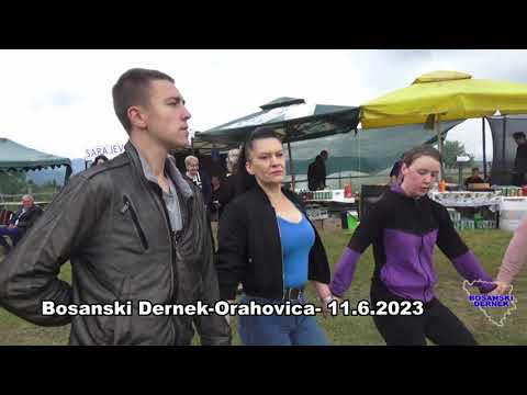 Erna i Gušo zablistali na Orahovicama kod Goražda(11.6.2023)Bosanski Dernek uz Granje Bend