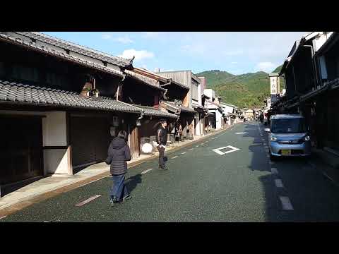 Importante distrito de preservación de grupos de edificios tradicionales, ciudad de Mino, ciudad tradicional japonesa