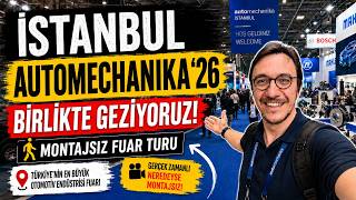 Automechanika İstanbul 2026 fuarını birlikte geziyoruz!