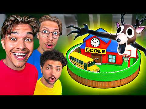 We BUILT the BEST 99 Nights in the Forest SCHOOL EVER! (ft. Stundzow & Clinko)