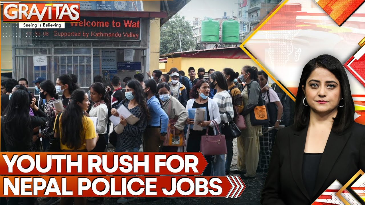 Unemployed Nepalis Rush Temporary Cop Recruitment | GRAVITAS