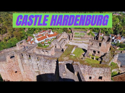 Inside Castle Hardenburg in Bad Dürkheim - With a Mysterious Ghost and Batman!