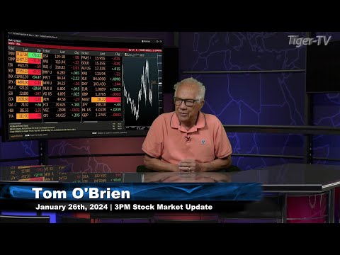 January 26th 3PM ET Market Update on TFNN - 2024