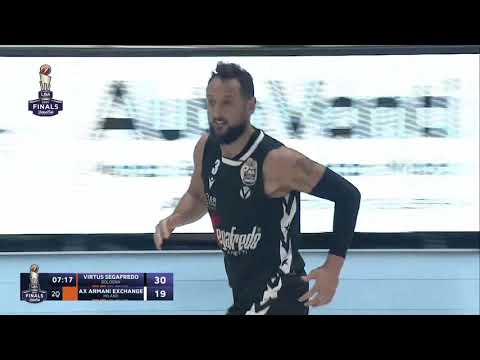 LBA PLAYOFF 21 , FINAL - GARA 3 :  Virtus Segafredo Bologna vs Olimpia Milano