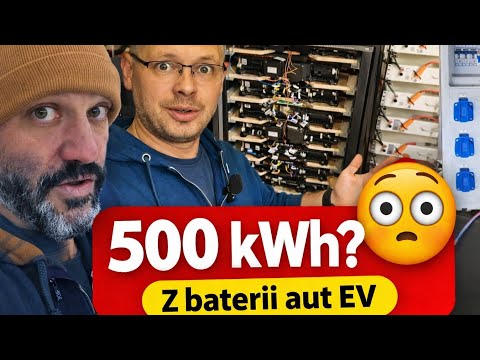 Jak robi magazyn energii z baterii Tesli? | 500 kWh OFF-GRID