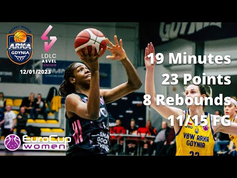 Dominique Malonga 23 Points vs Arka Gdynia - Eurocup 2022-23