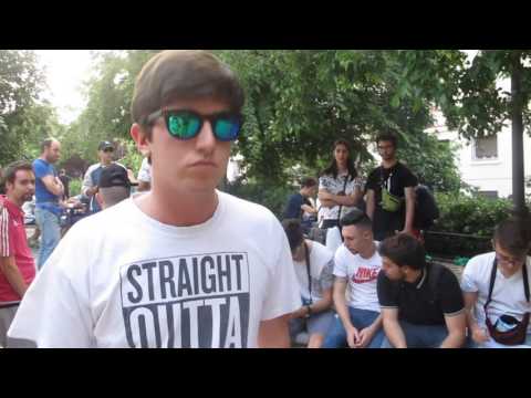 D.SÁENZ vs PERKO  (CUARTOS - PRIMERA CLASIFICATORIA INTERCHANNEL BATTLE - MADRIDSOULRAP)