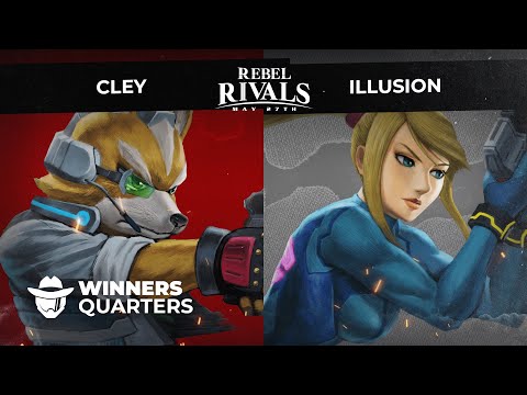 Cley (Fox) vs Illusion (Zero Suit Samus) | WInners Quarters | Rebel Rivals 5